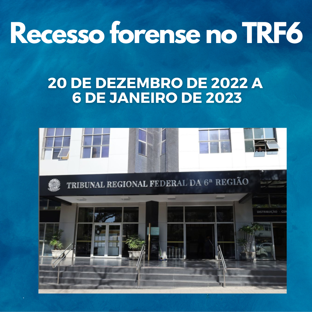 Importante Plant O Judici Rio No Recesso Forense Do Trf Justi A Federal