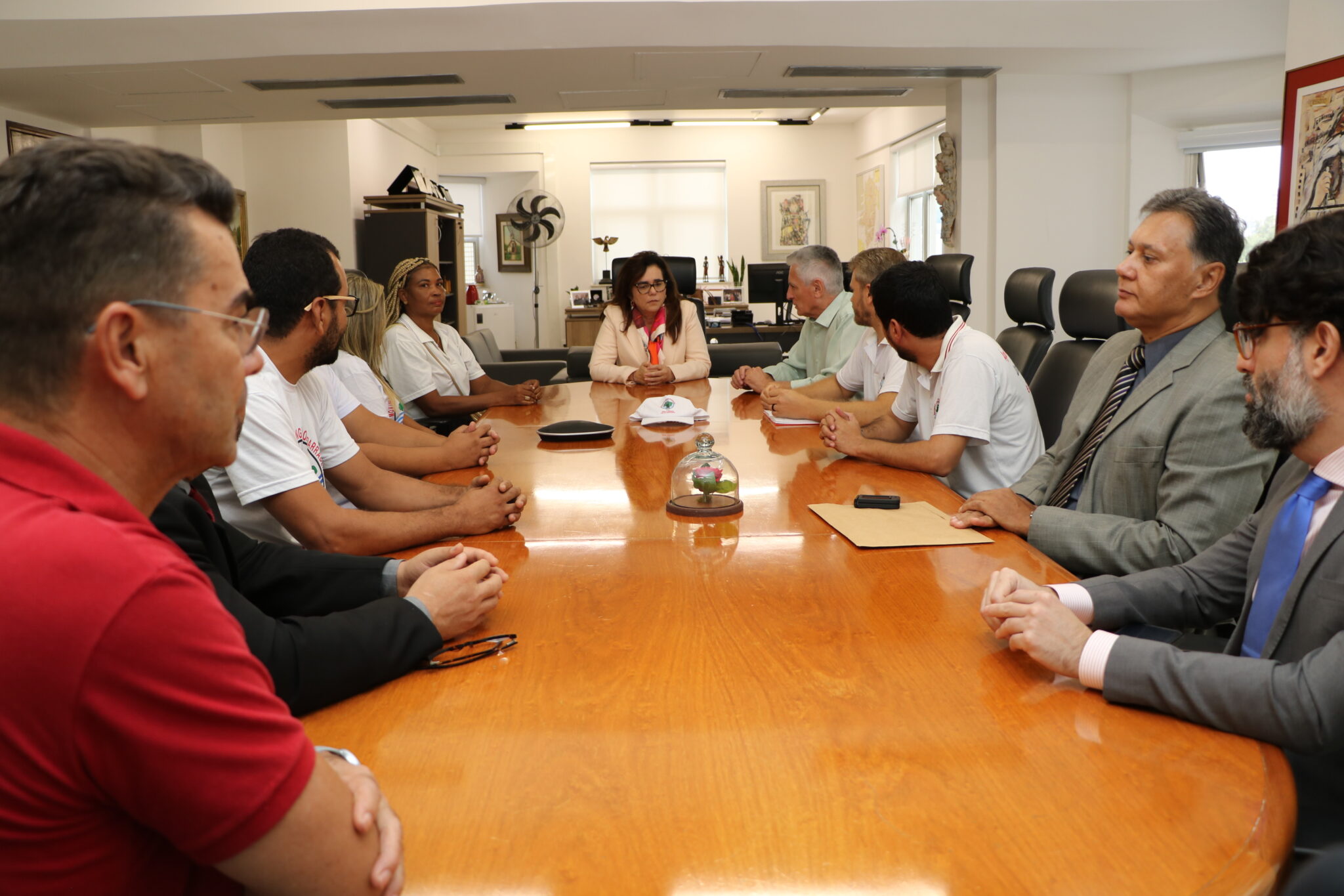 Presidente Do Trf Recebe Comiss O Para Tratar Do Desastre Ambiental De